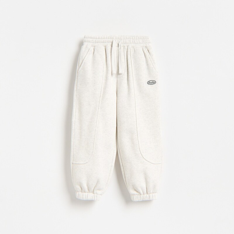 Reserved - BOYS` TROUSERS - světle šedá