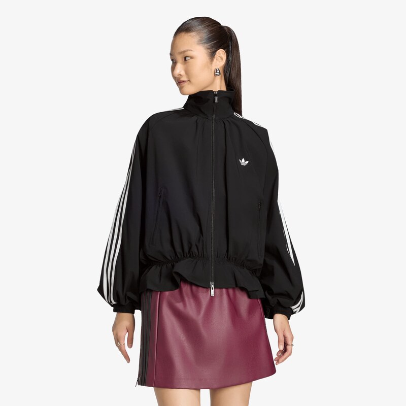 adidas Originals Bunda adidas Blousy Oversized Track Top Black