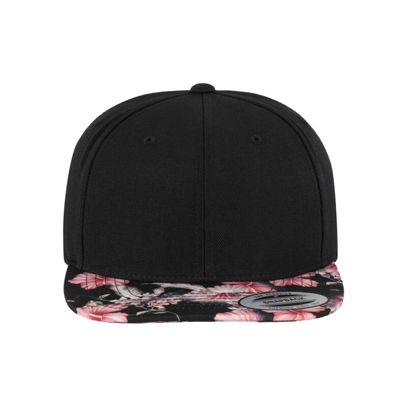 Unisex kšiltovka Urban Classics Floral Snapback - barevný kšilt