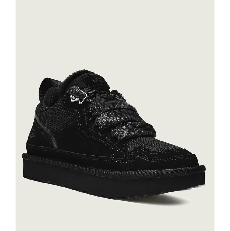 UGG Kožené tenisky LOWMEL | s příměsí vlny | shearling