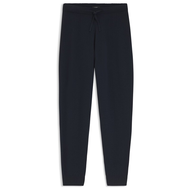 BOSS Tapered-fit tracksuit bottoms in cashmere