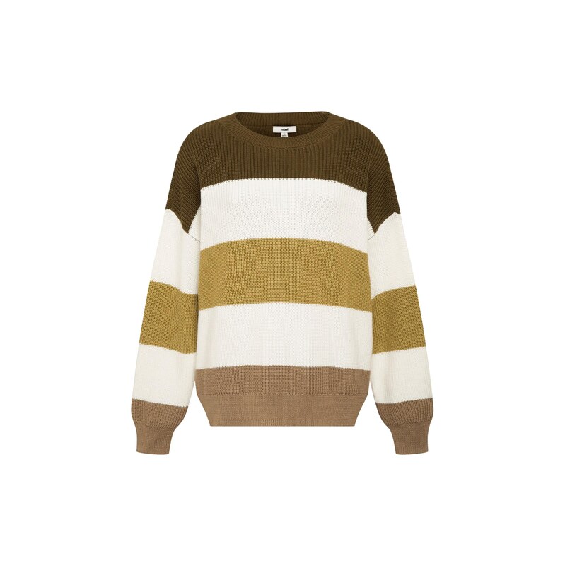 Mavi Svetr béžová / khaki / olivová / bílá