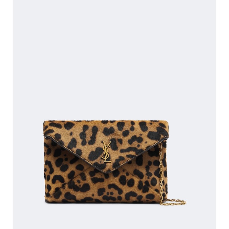 Saint Laurent Cassandre Small calf hair shoulder bag