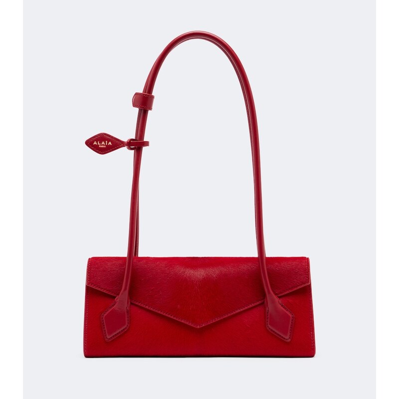 Alaïa Le Teckel Small calf hair shoulder bag