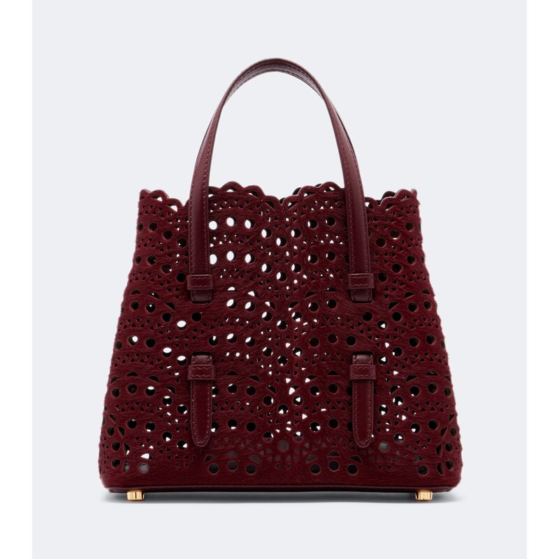 Alaïa Mina 20 Small calf hair top-handle bag
