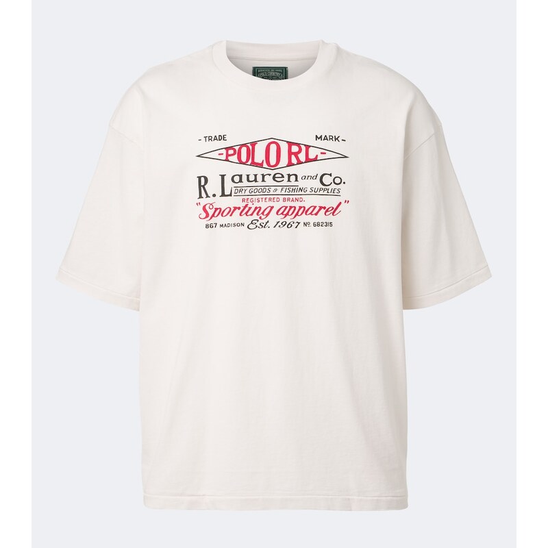 Polo Ralph Lauren Printed cotton jersey T-shirt