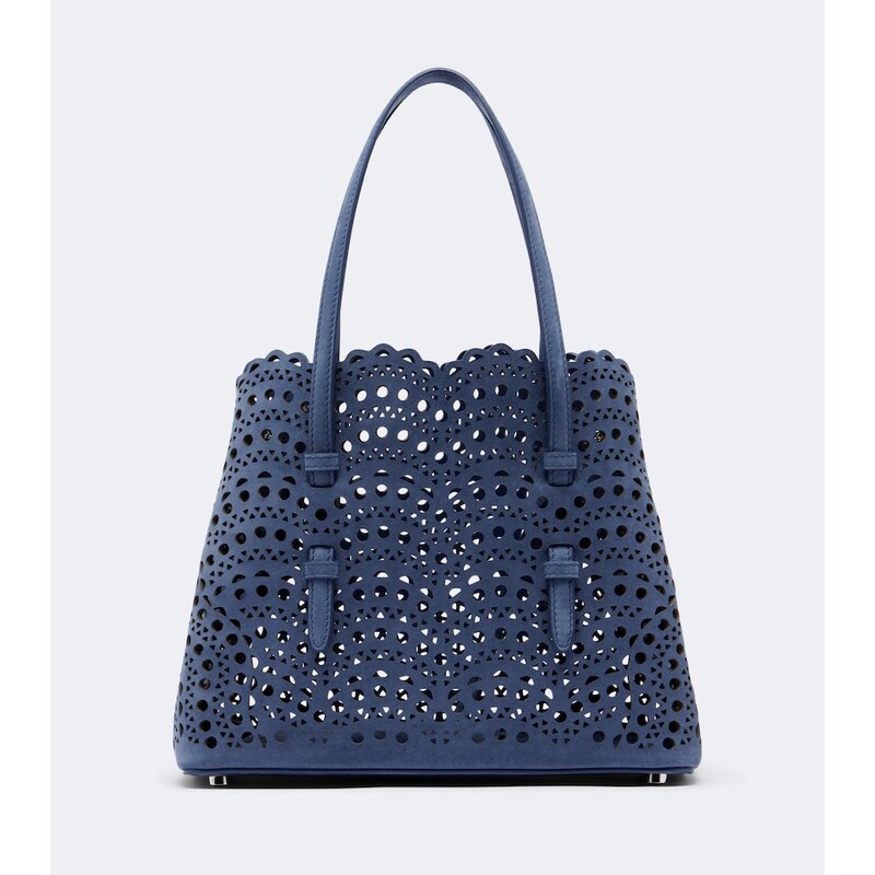 Alaïa Mina 20 Medium leather top-handle bag