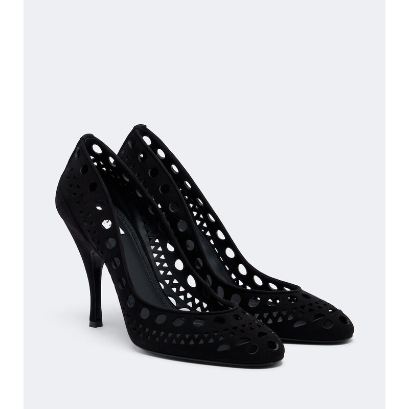 Alaïa Vienne suede pumps