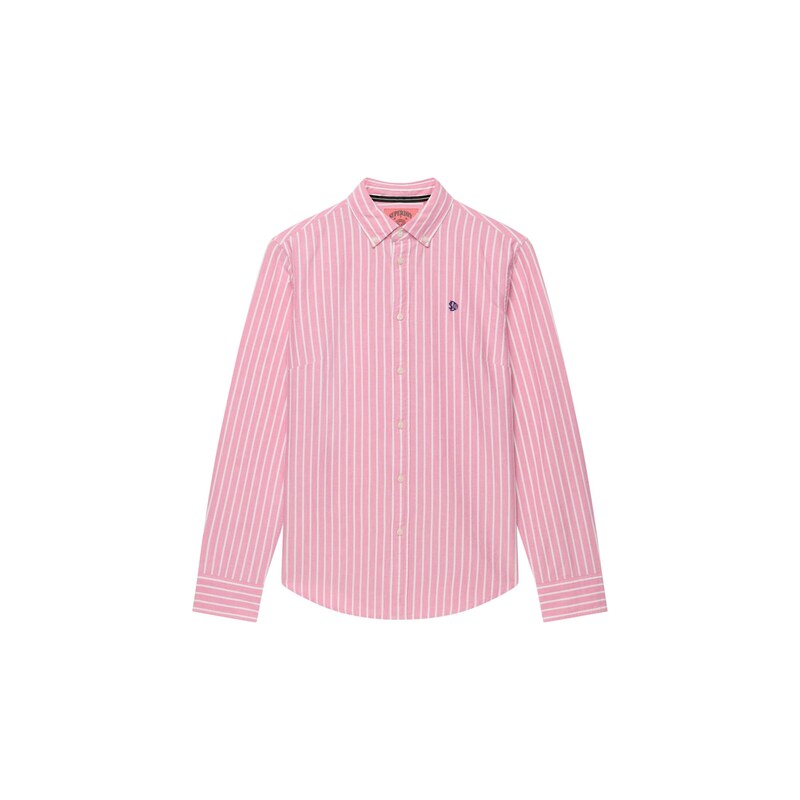 Superdry & Co Halenka pink / bílá