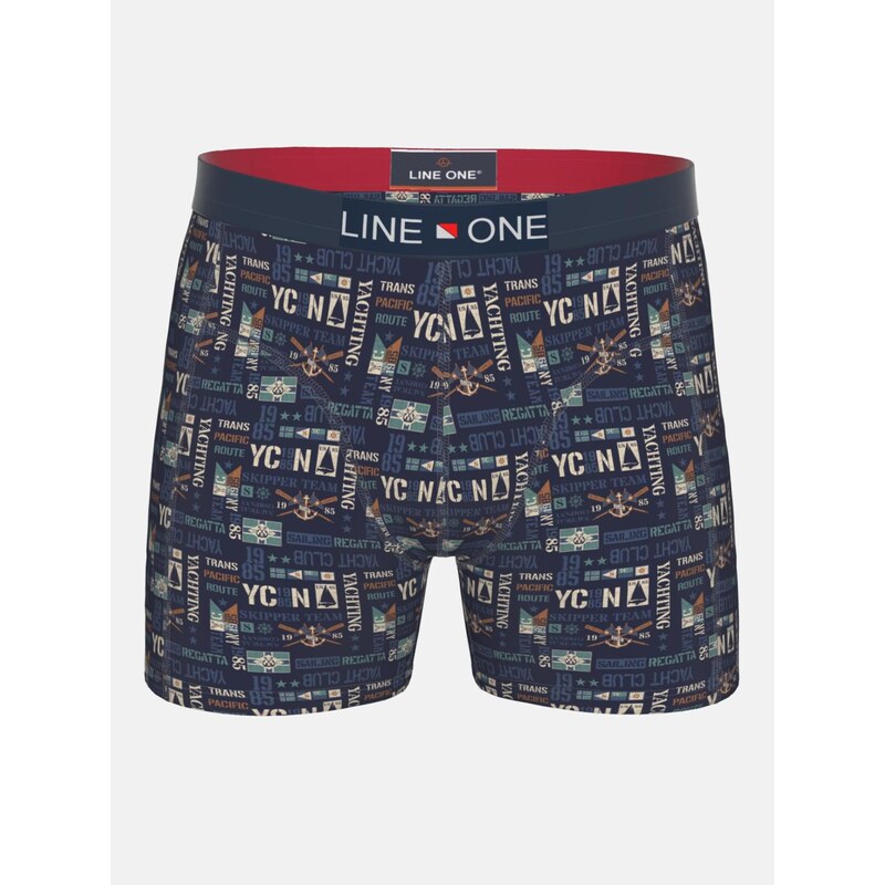 Line One Boxerky námořnická modř