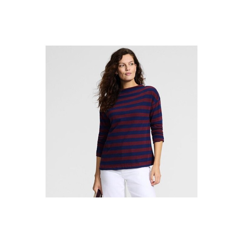 Long Sleeve Mariner Funnel Neck Top, Women, size: XL, regular,