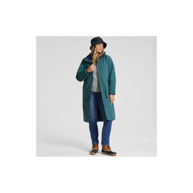 Squall Waterproof Stadium Long Coat, Women, size: L, petite,