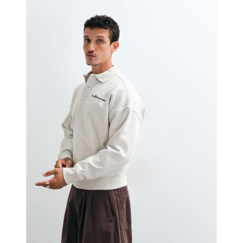 Polo Ralph Lauren script logo heavyweight polo sweatshirt in