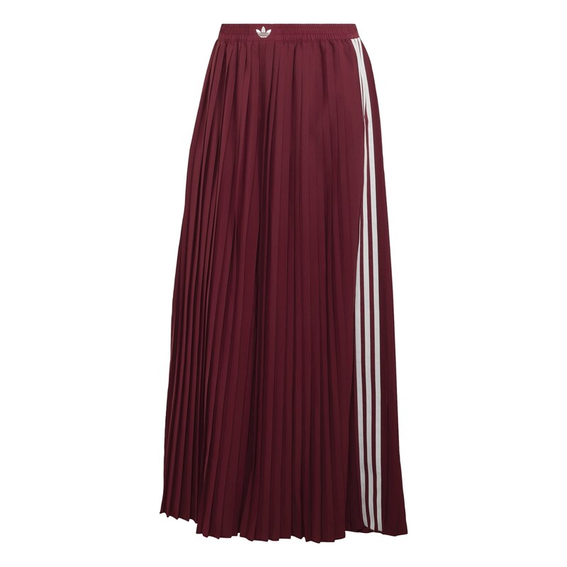 ADIDAS ORIGINALS Kalhoty rubínově červená / bílá
