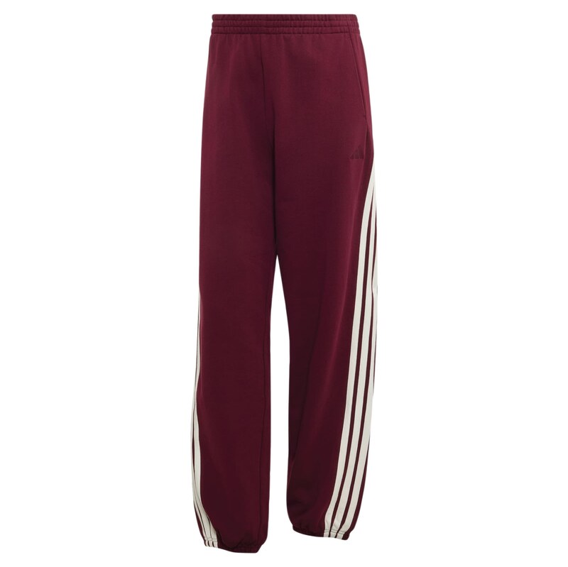 ADIDAS SPORTSWEAR Sportovní kalhoty burgundská červeň / offwhite