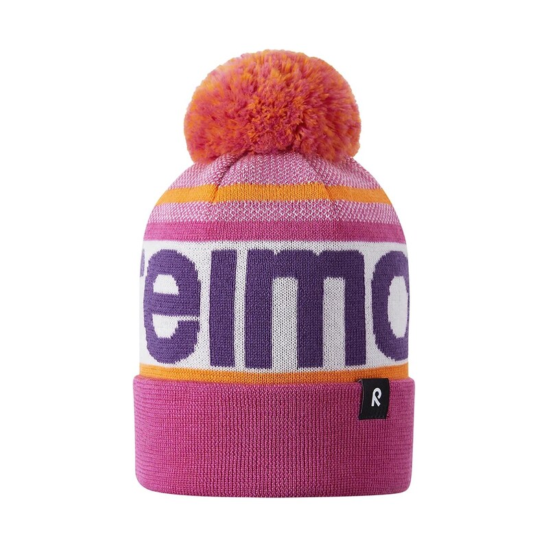 Reima čepice s bambulí dětská s merino vlnou Taasko 117678033