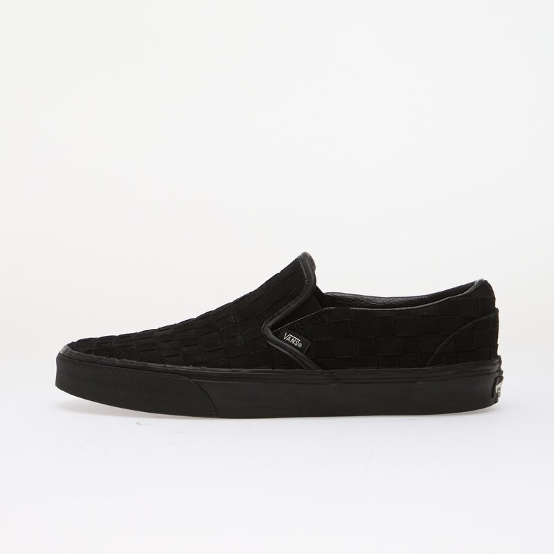 Vans Classic Slip-On Woven Suede Black/ Black