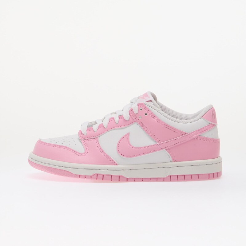 Nike Dunk Low Kids White/ Pink Rise/ White 6.5Y
