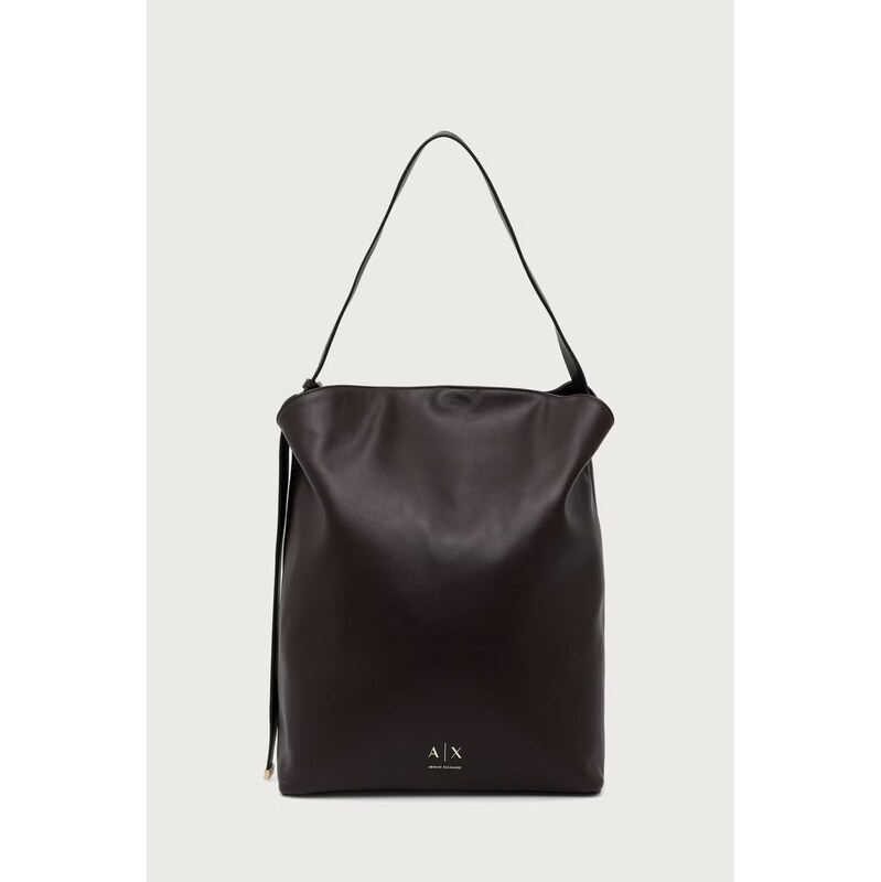 Armani Exchange hobo kabelka dámská z imitace kůže