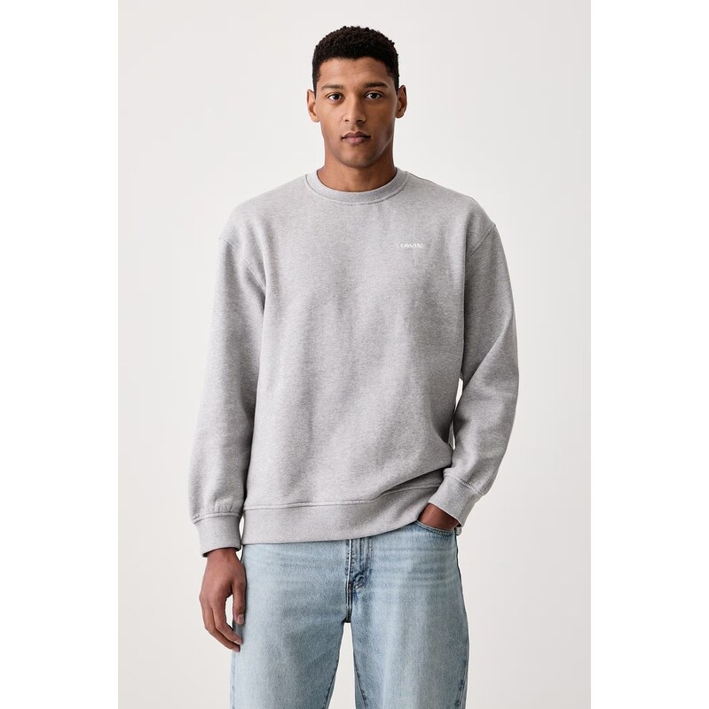 Levis mikina pánská s bavlnou SWEATS CREW