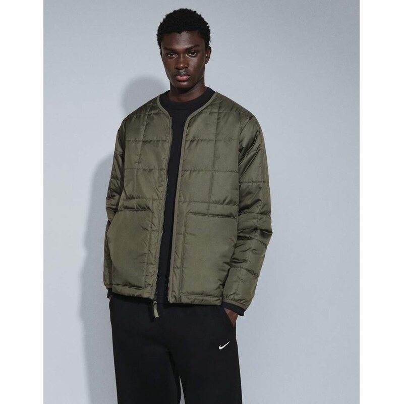 The North Face Lhotse LT insulated jacket in khaki-Green