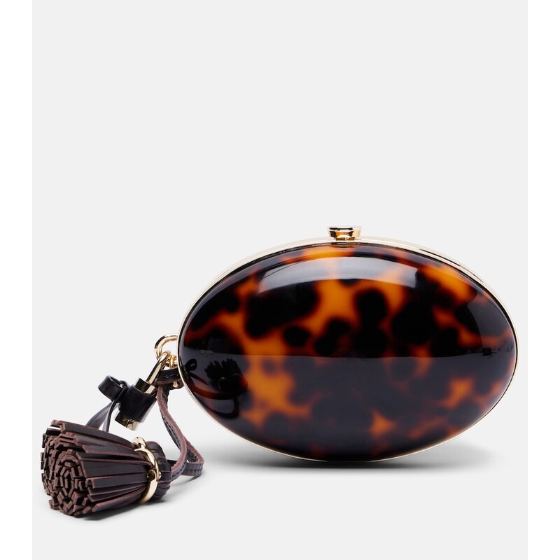 Self-Portrait Oval Small clutch