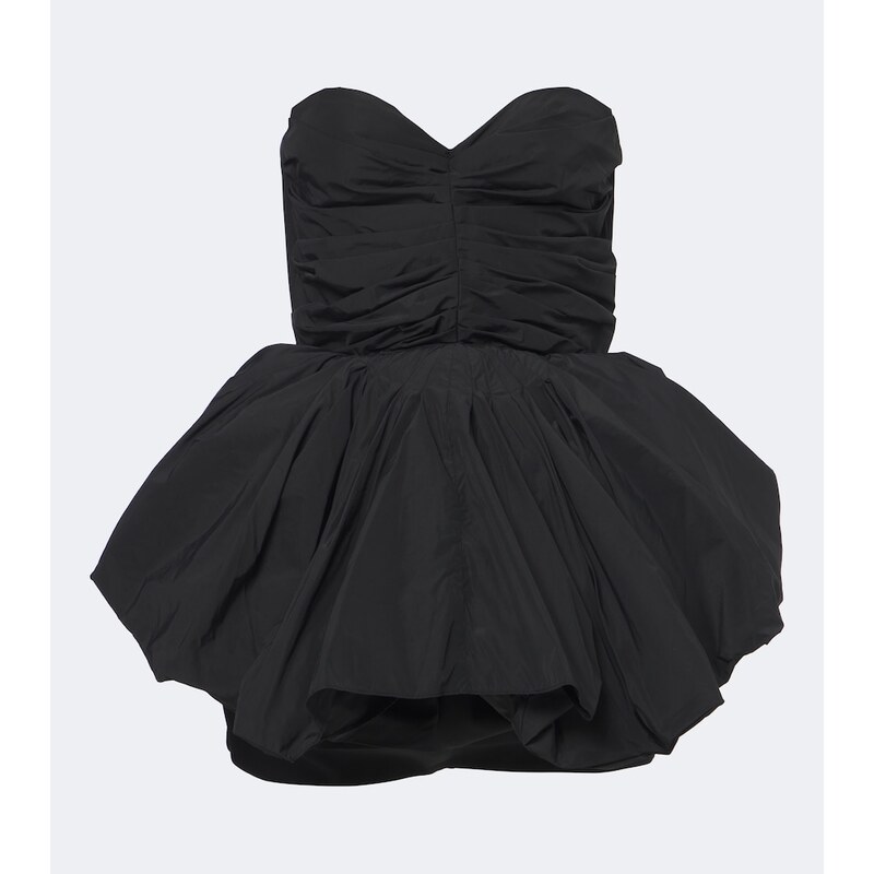 Magda Butrym Draped wool bustier dress