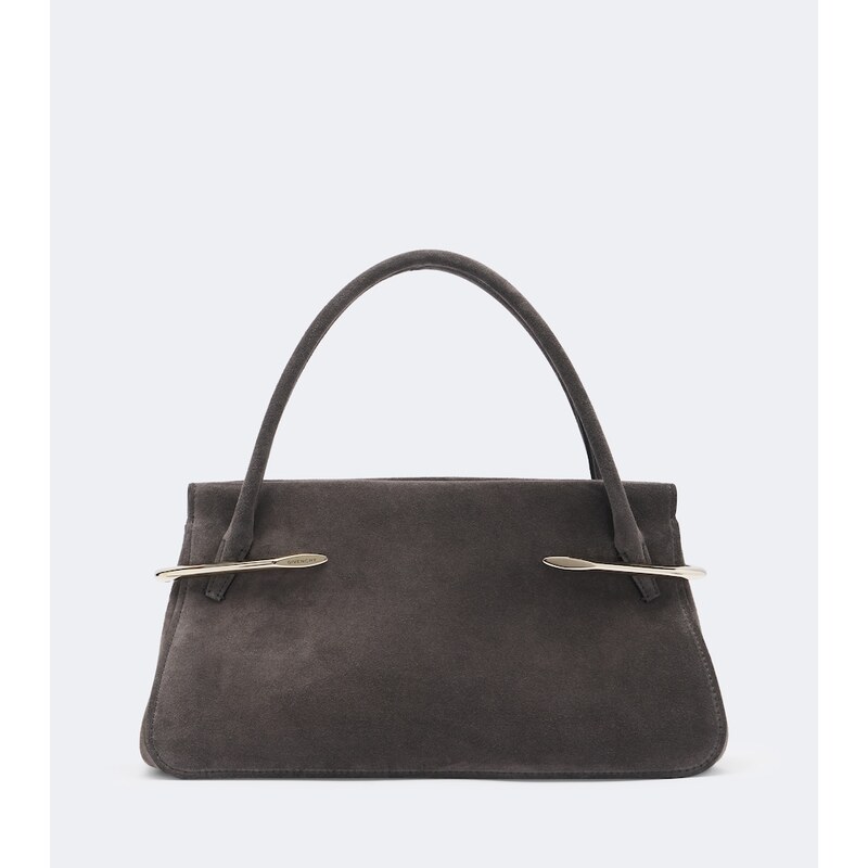 Givenchy Pinch Medium suede top-handle bag