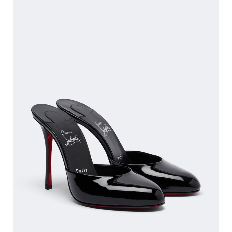 Christian Louboutin Dolly patent leather mules