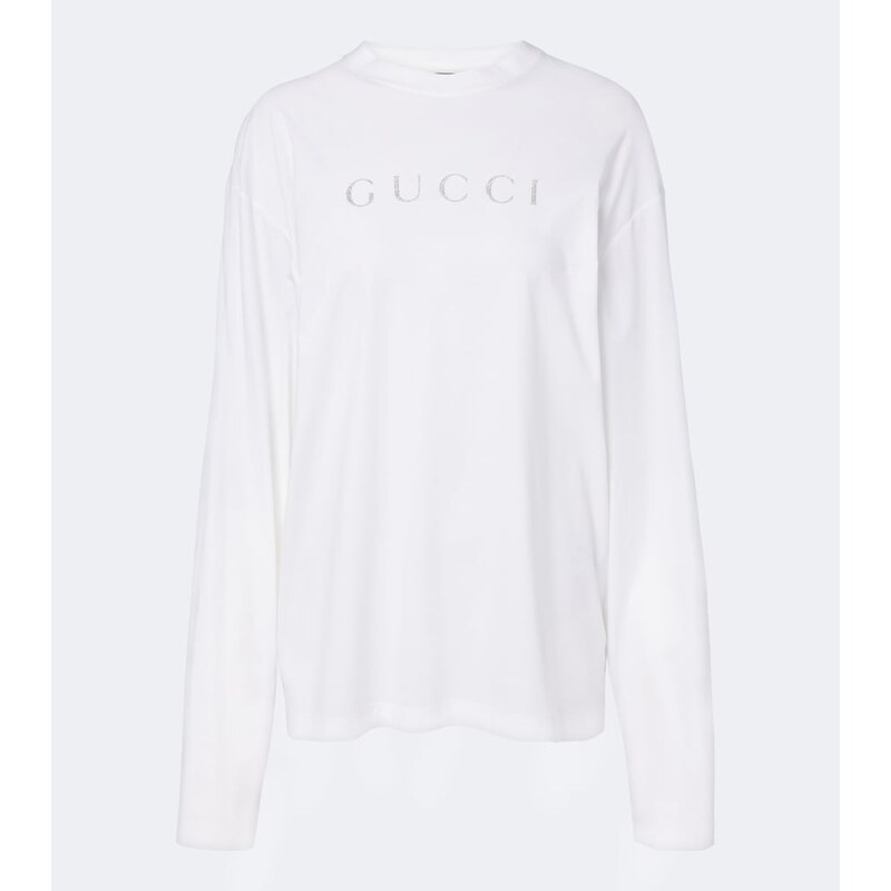 Gucci Logo cotton jersey T-shirt