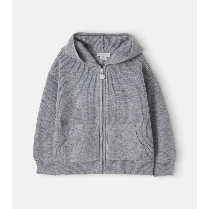 Stella McCartney Kids Hooded zip-up cardigan