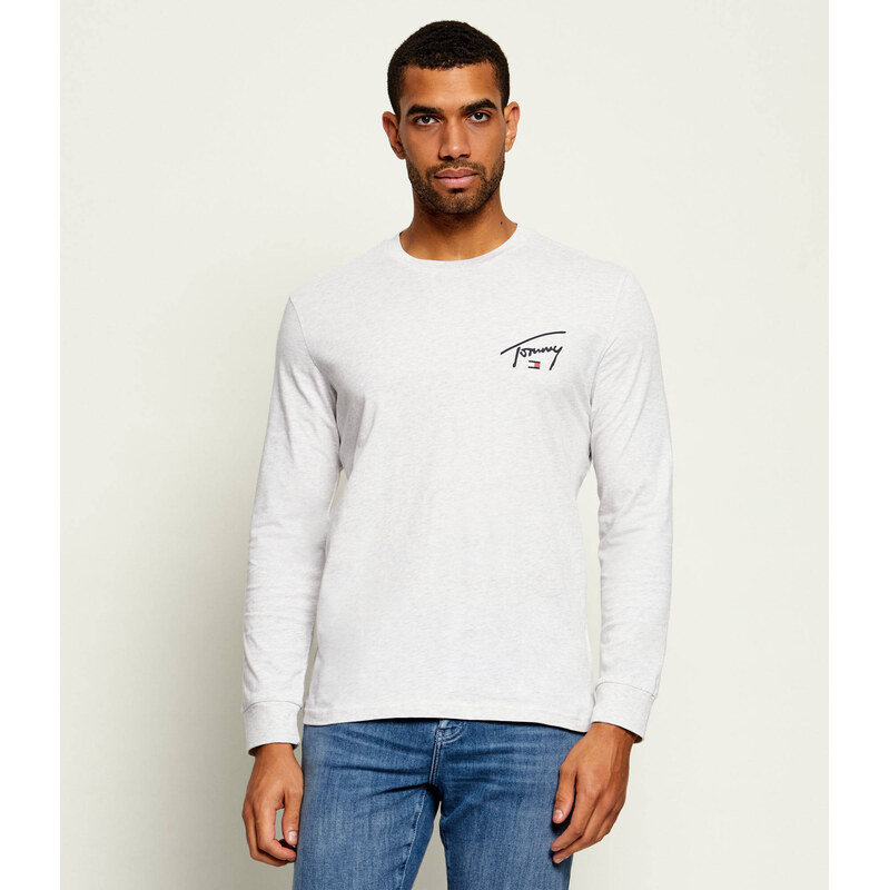 Tommy Jeans Tričko s dlouhým rukávem | Slim Fit