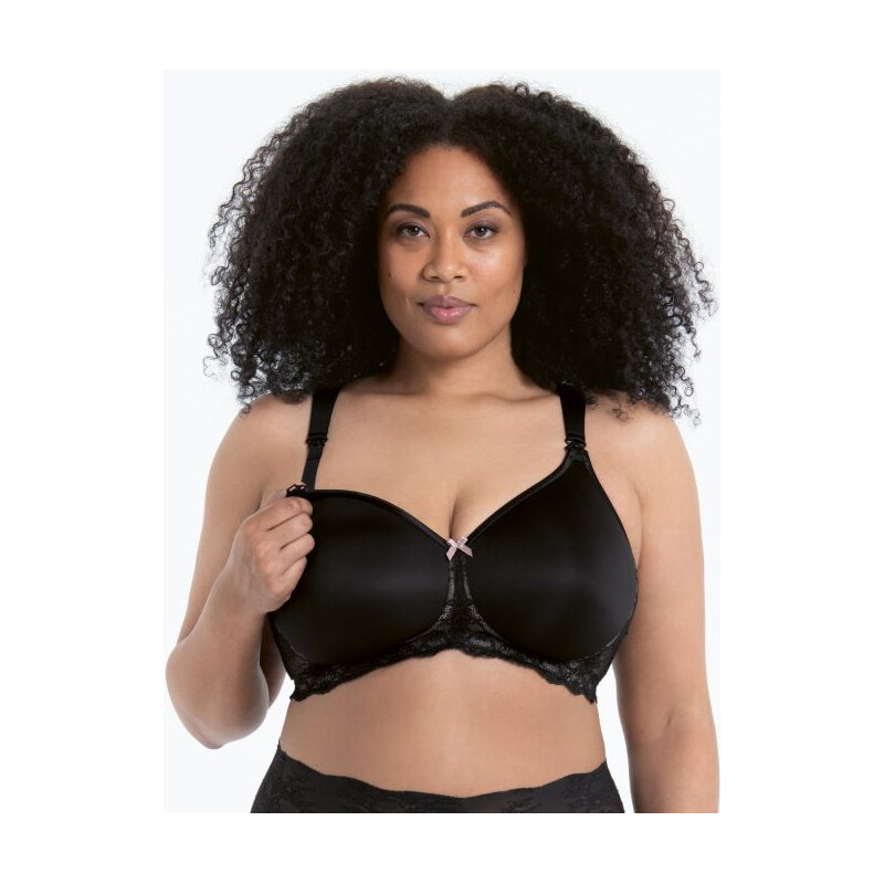 Miss Lovely podprsenka na kojení s pěnovou výztuží 5086 black -