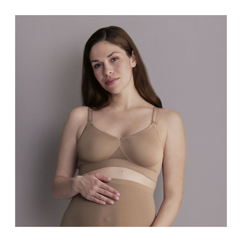 Seamless podprsenka na kojení moldovaná 5096 dusty rose - Anita