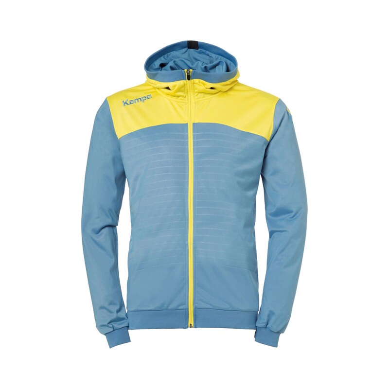 KEMPA Sportovní bunda světlemodrá / žlutá