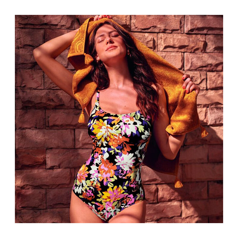 Style Milena jednodílné plavky 7823 multi colour - RosaFaia