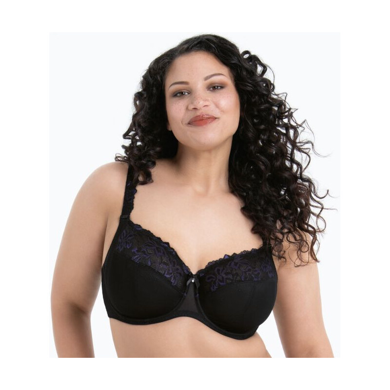 Suzette podprsenka s kosticí Full Cup 5253 black - RosaFaia