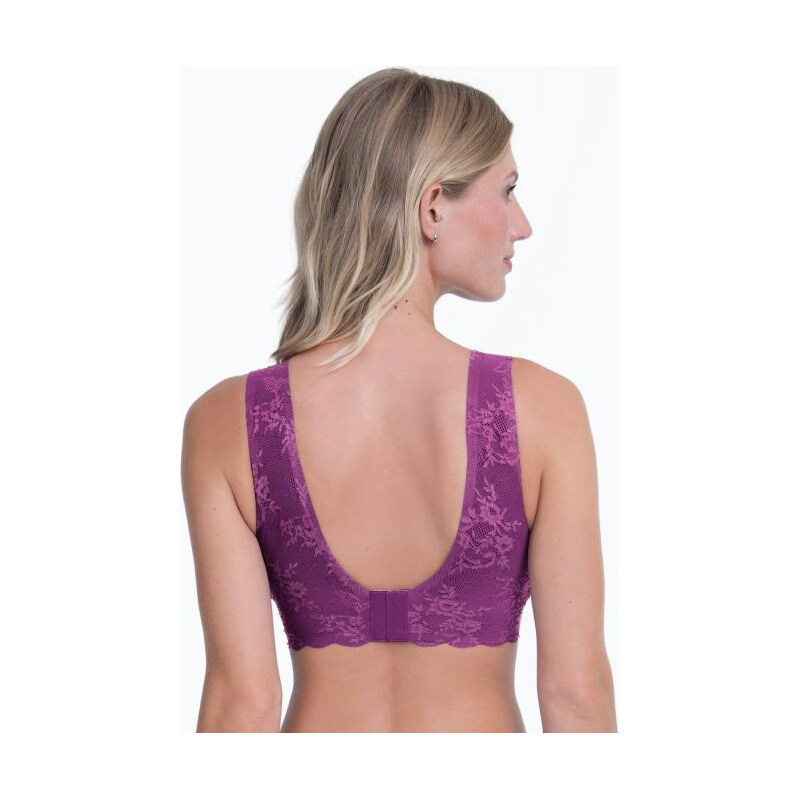 Essential Lace braletka s pěnovou výztuží 5400 magic purple -