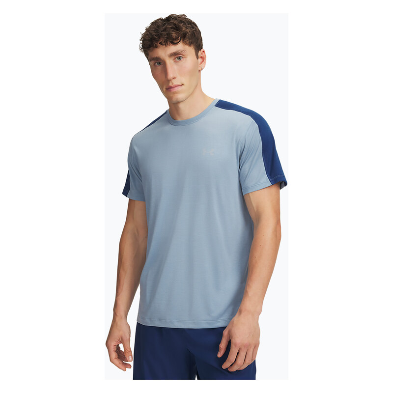 Pánské běžecké tričko Under Armour Velociti Reflect blue wind