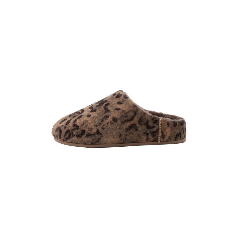 UGG Pantofle Elea hnědá / světle hnědá / barvy bláta / černá