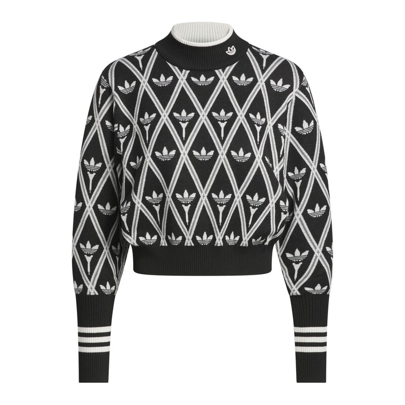ADIDAS PERFORMANCE Sportovní svetr Originals Trefoil šedá /