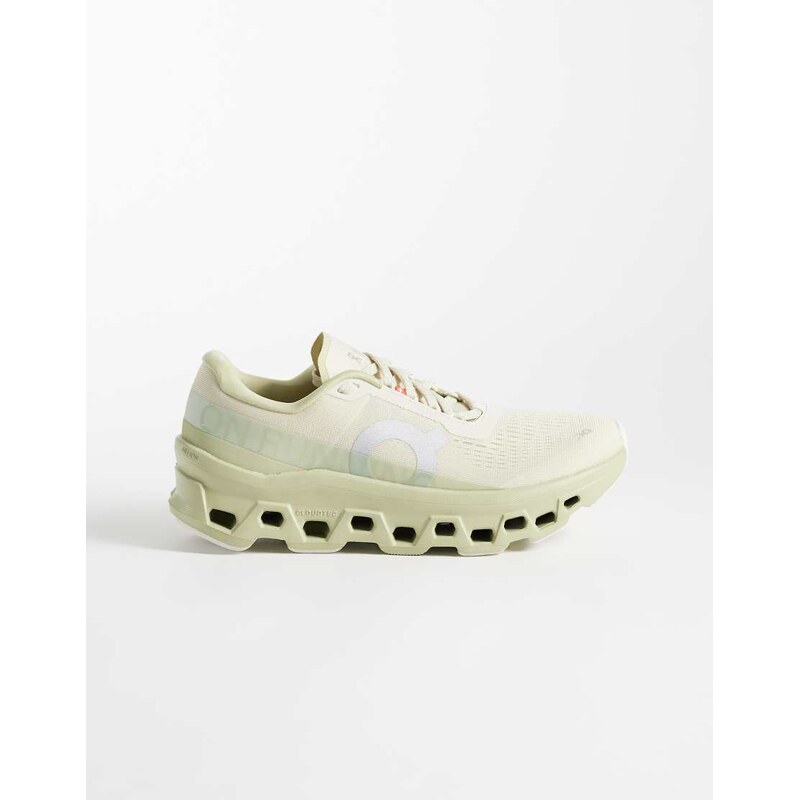 ON Cloudmonster 1 running trainers in muted yellow-Neutral