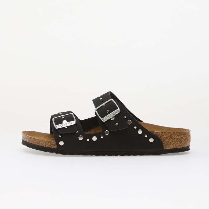 Birkenstock Arizona Rivets Border Kids Birko-Flor Black 37