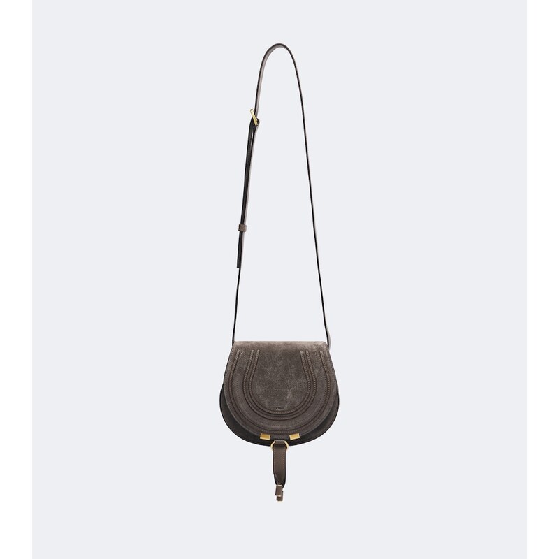 Chloé Marcie Small suede crossbody bag