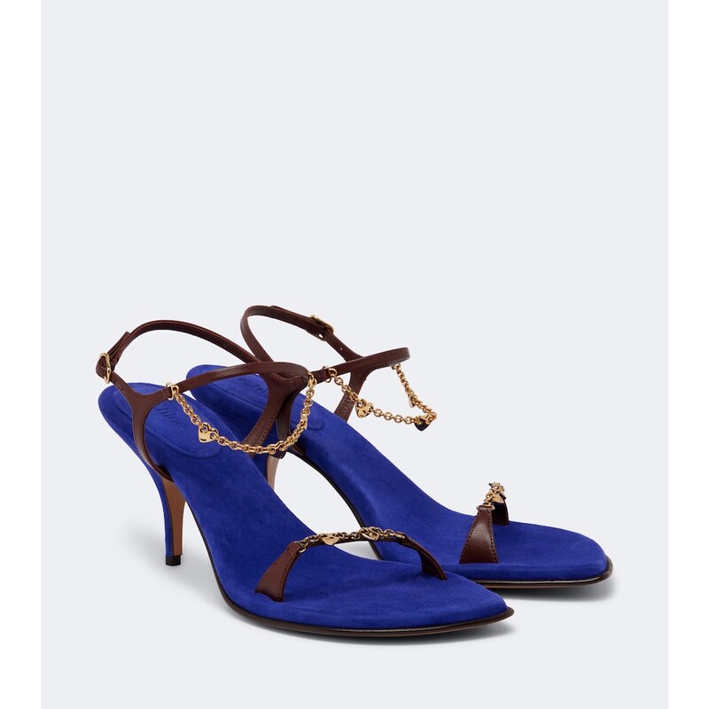 Chloé Embellished leather sandals