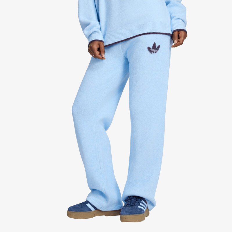 adidas Originals Tepláky adidas Ess Knit Tipping Pants Clear Sky