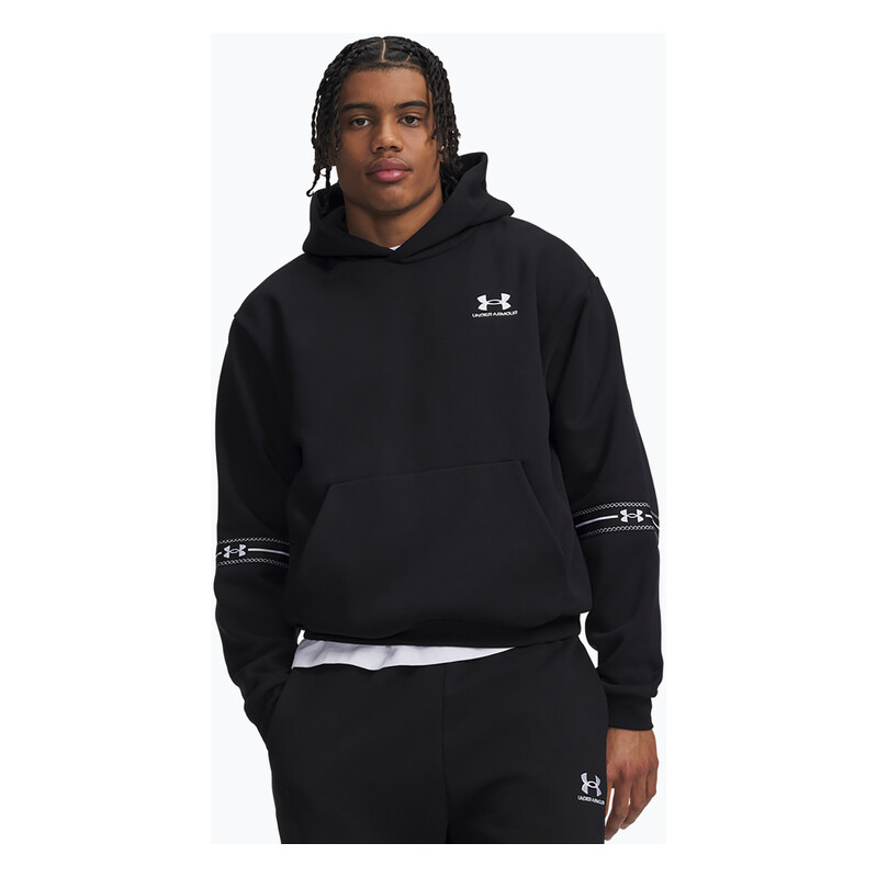 Pánská mikina Under Armour Icon Fleece Taped Hoodie ultimate