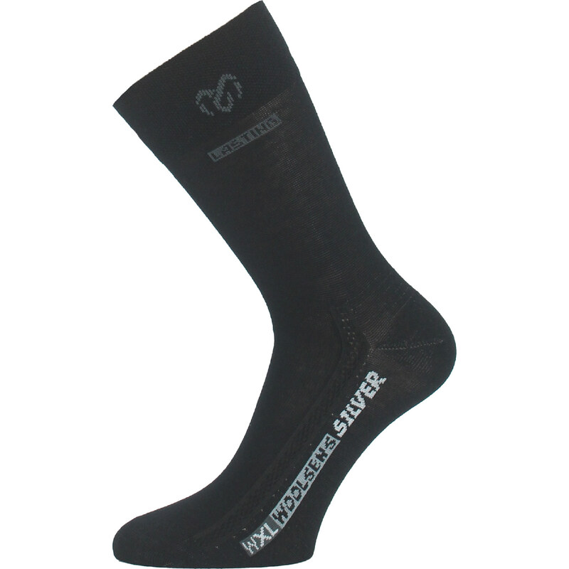 Merino ponožky LASTING Wxl černé 117114326