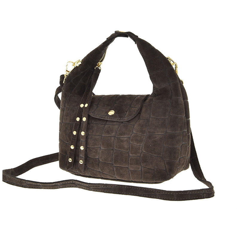 Laura Biaggi kožená crossbody kabelka TS11-334