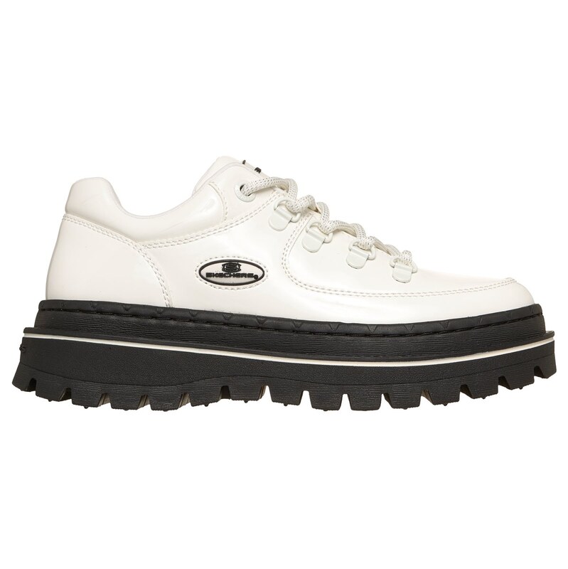 Skechers Ženy Jammers - Cool Block Shoes v Bílý/Černá, Velikost
